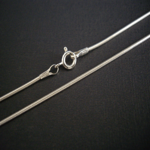 Sterling silver snake chain