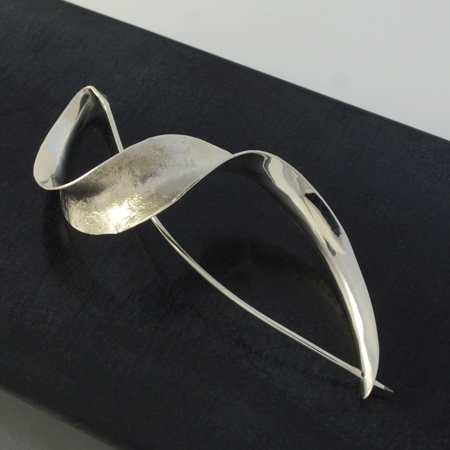 Australian silver brooch