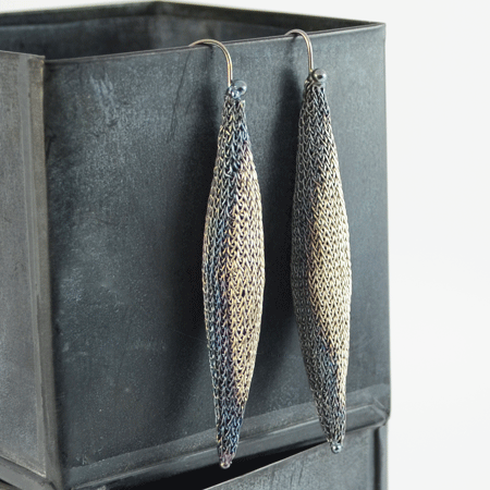 Narrow Zuben earrings