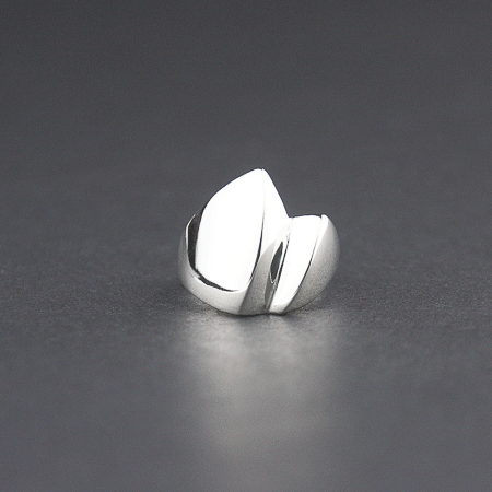 Sails ring in sterling silver