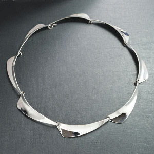 Unique Silver Choker 