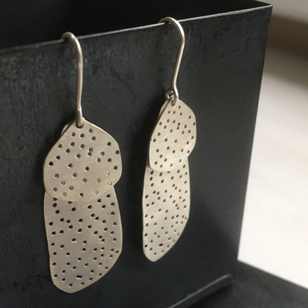 siever sterling silver earrings handmade in Australia