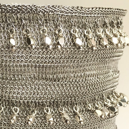 Acrux wide mesh bracelet