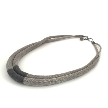 Milena Zu tube necklace. Medium double Mirzam necklace as part of our large range of Milena Zu jewellery