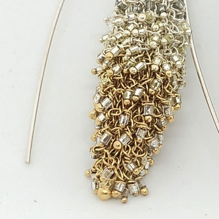 golden zuben earrings Milena Zu