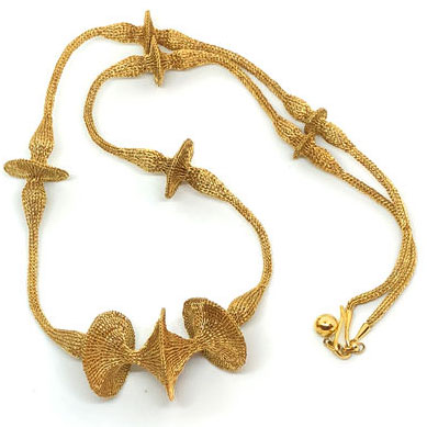 Gold Alhena necklace