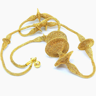 Gold Alhena necklace