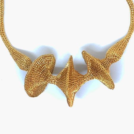 Gold Alhena necklace