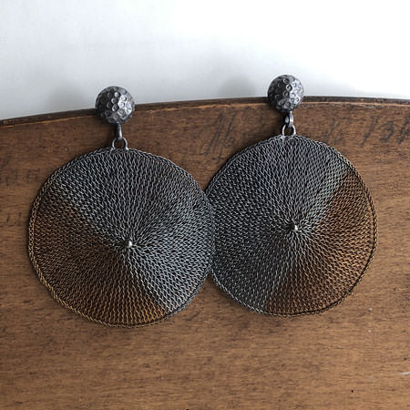 large round earrings - milena zu