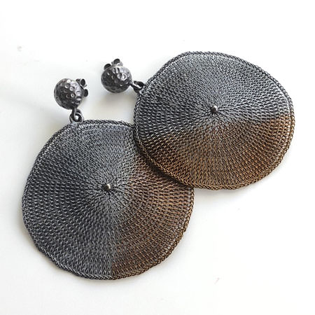 large round earrings - milena zu