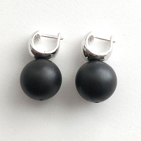 black onyx earrings