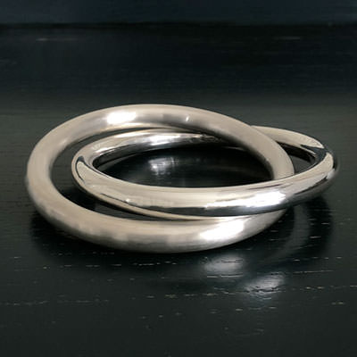 Chunky double bangles