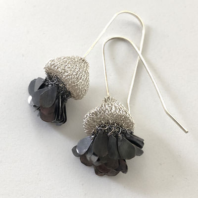 Unique drop earrings