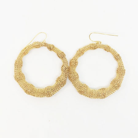 Antares gold hoops