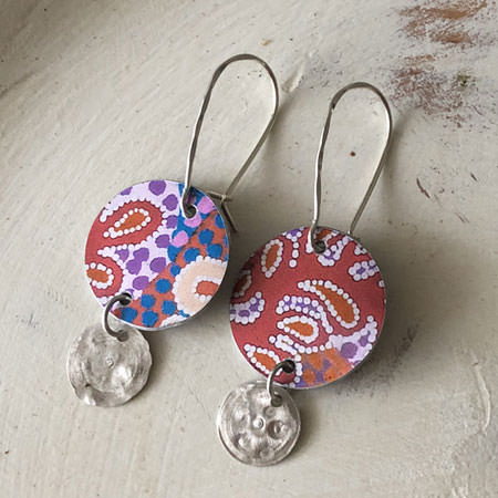 Indigenous art earrings