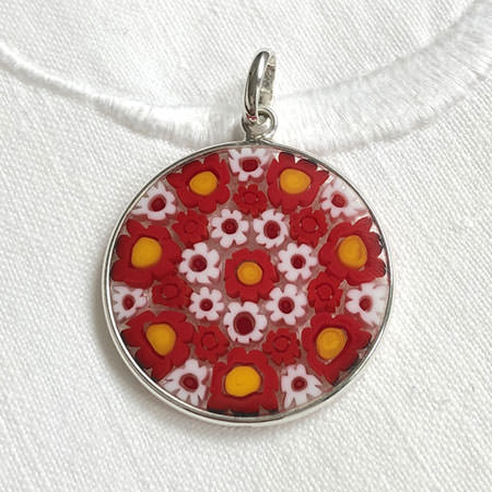 Large red pendant