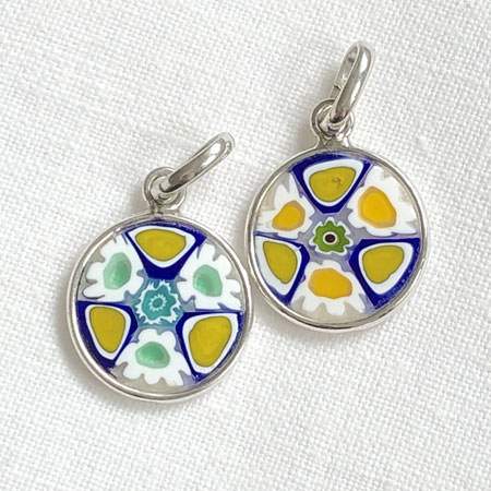 Small Millefiori pendants