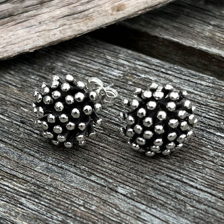 Unique silver studs