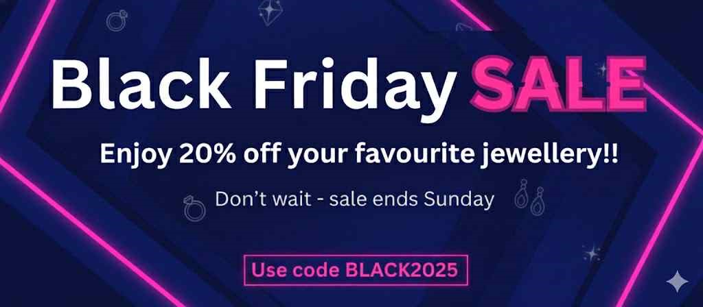 Black Friday silver jewellery