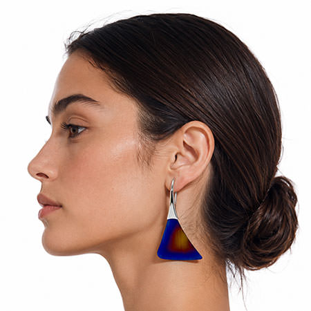 Niobium earrings